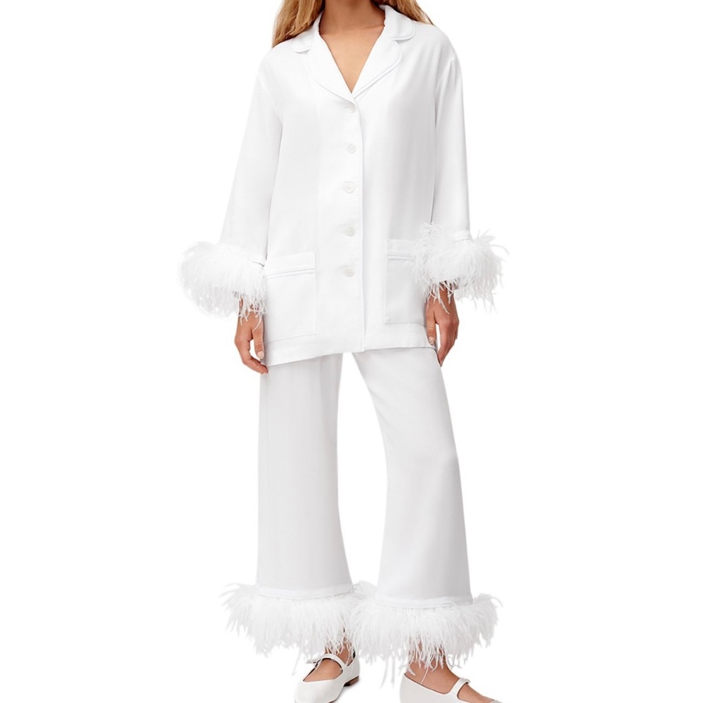 White Sleeper PJ Set